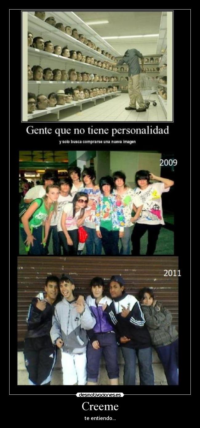 Creeme - te entiendo...