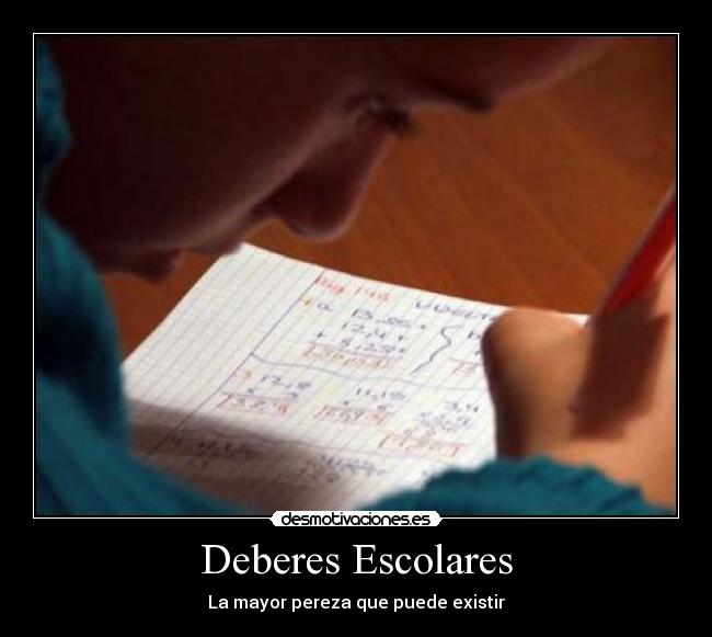 Deberes Escolares -