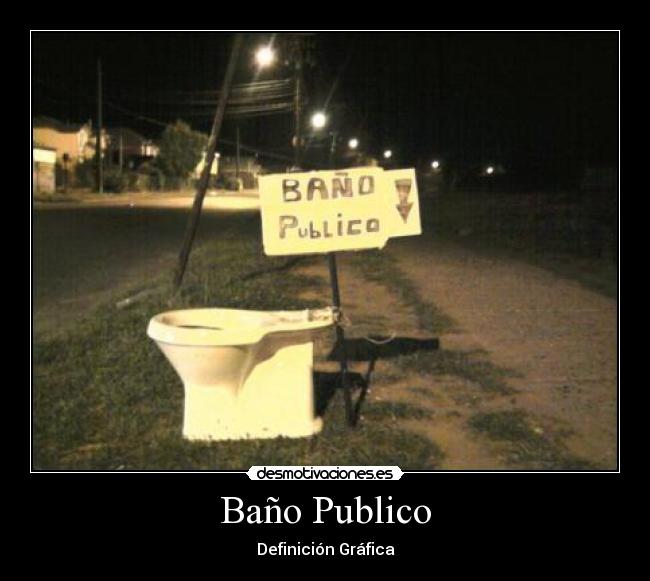 Baño Publico -