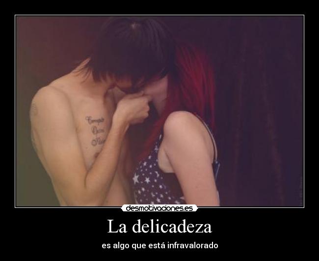 La delicadeza -