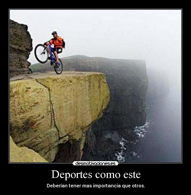 Deportes como este - Deberían tener mas importancia que otros.