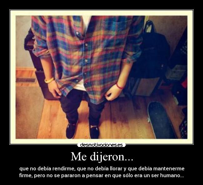 Me dijeron... - 