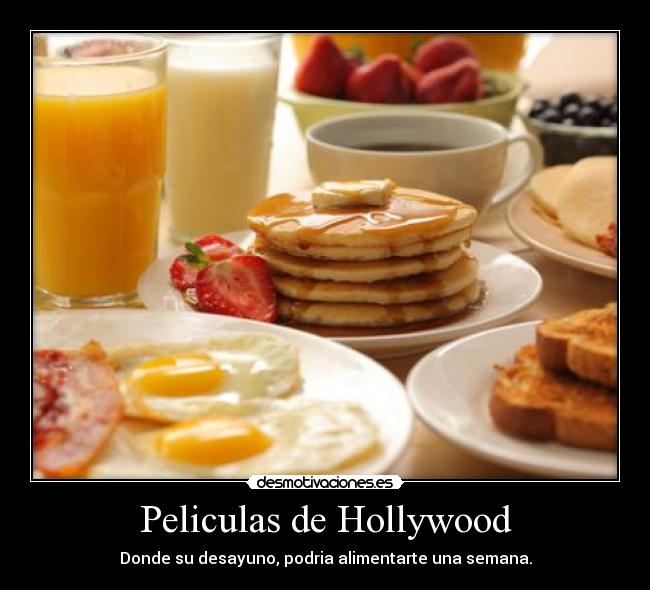 Peliculas de Hollywood -