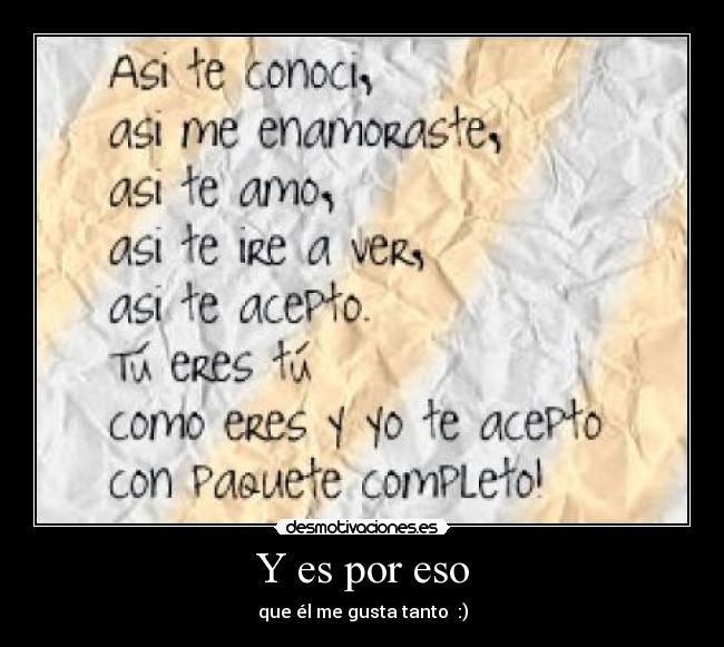 Y es por eso - 
