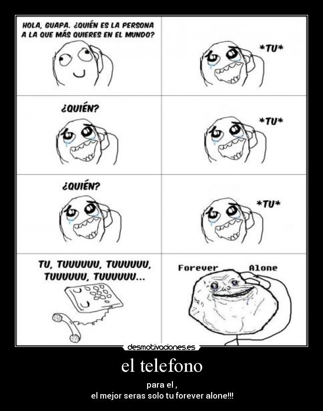 el telefono -