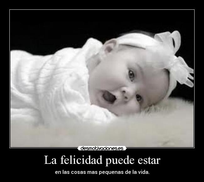 La felicidad puede estar - 
