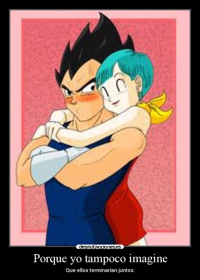 carteles bulma vegeta desmotivaciones