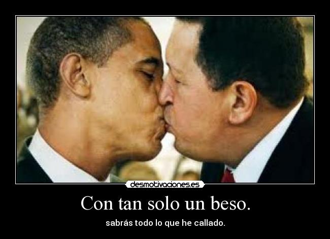 Con tan solo un beso. - 