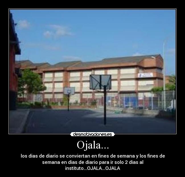 Ojala... -