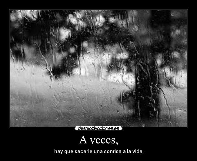 A veces, - 