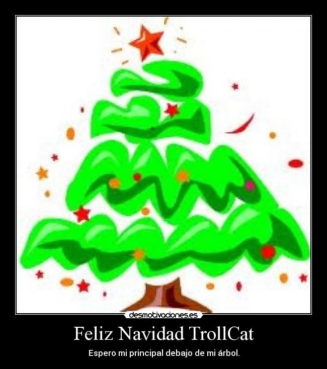 carteles navidad gatosesta finaaaaaal cola desmotivaciones
