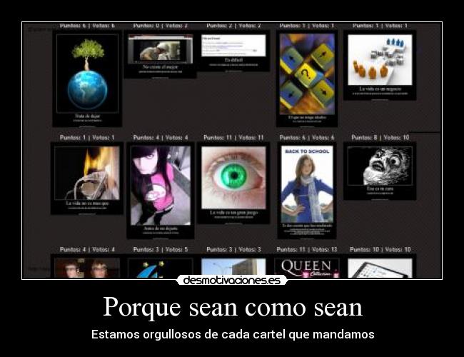 Porque sean como sean - 