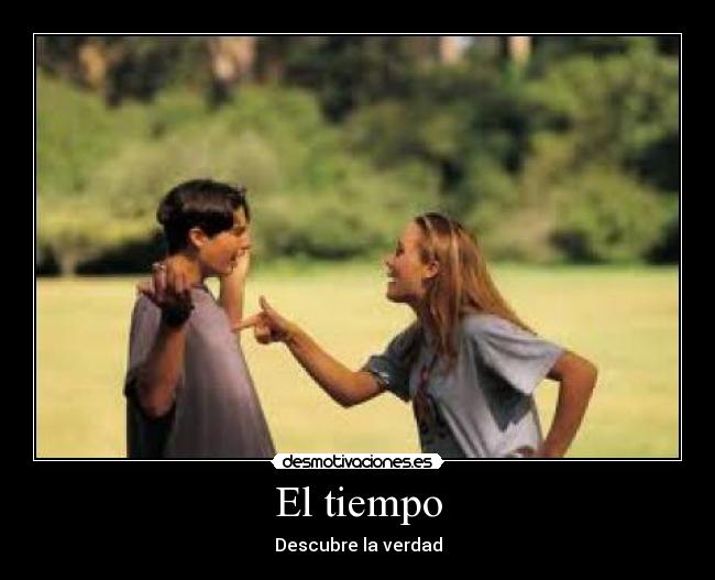 El tiempo - 