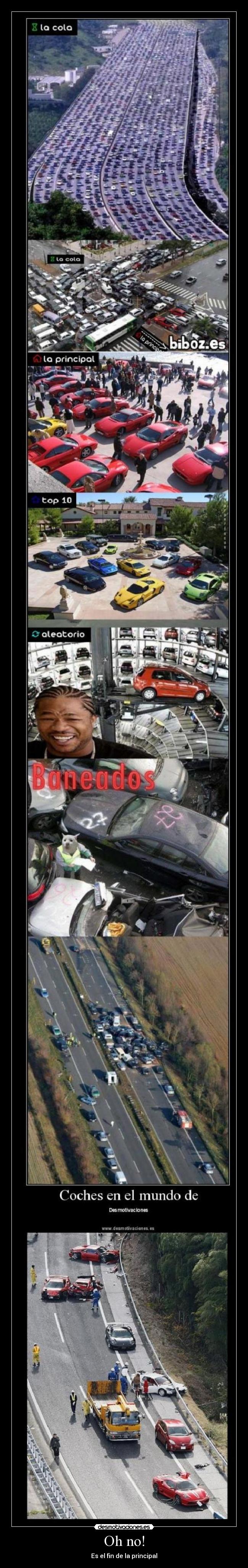 Oh no! - Es el fin de la principal