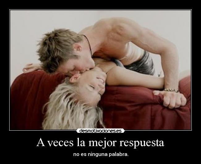 A veces la mejor respuesta - 