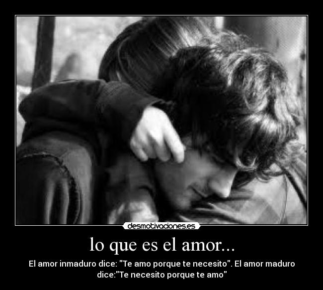 lo que es el amor... - 