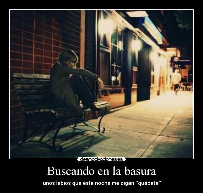 Buscando en la basura - 