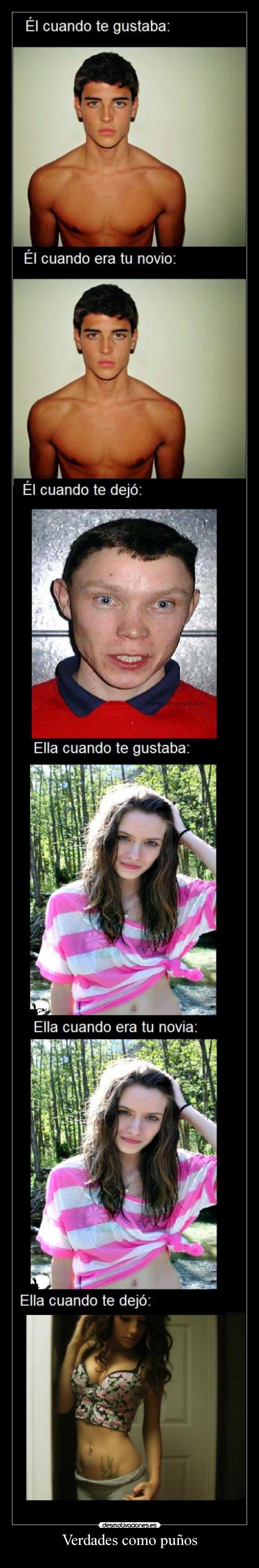 Verdades como puños -