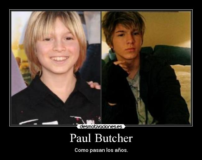 Paul Butcher - Como pasan los años.