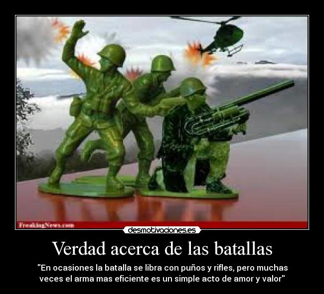Verdad acerca de las batallas -