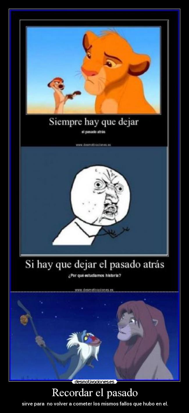 Recordar el pasado -