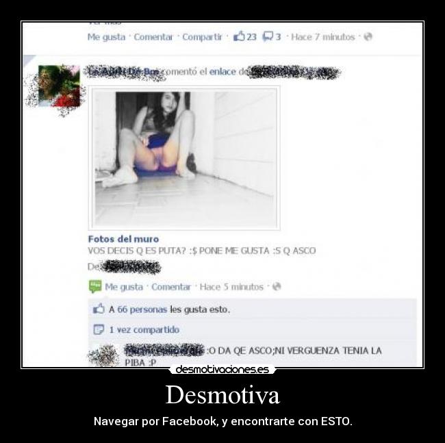 carteles una chica mostrando eso una foto desmotivaciones