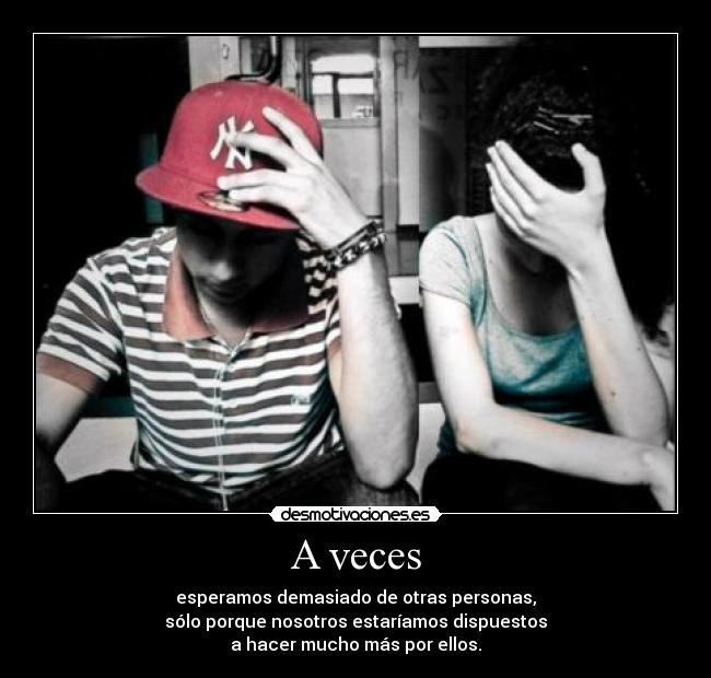 A veces -