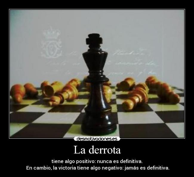 La derrota -