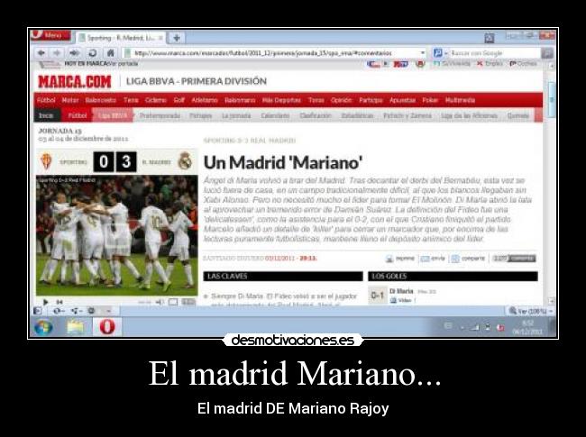 El madrid Mariano... - El madrid DE Mariano Rajoy