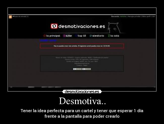 Desmotiva.. -