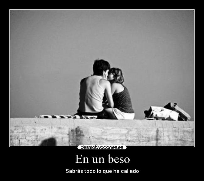 En un beso - 