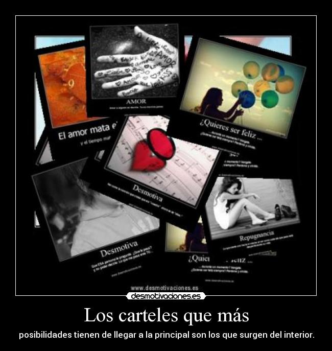 Los carteles que más -