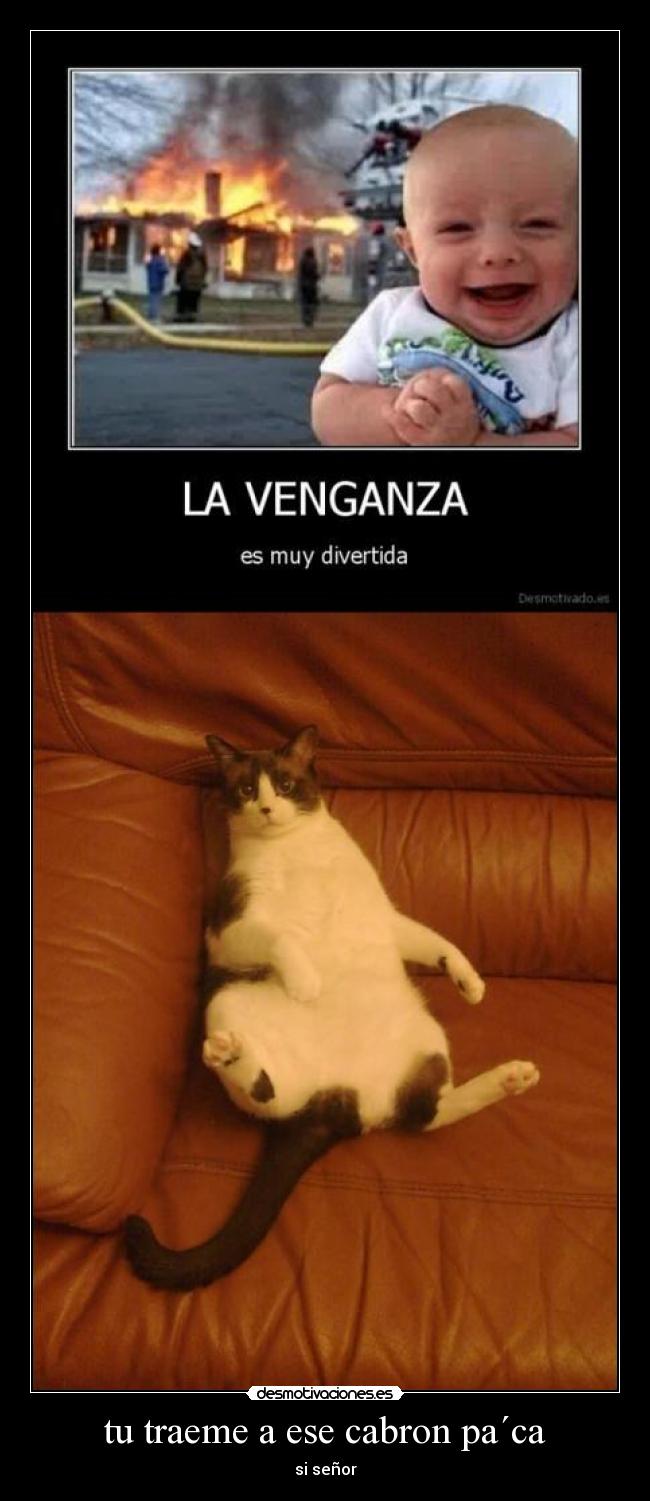 tu traeme a ese cabron pa´ca -