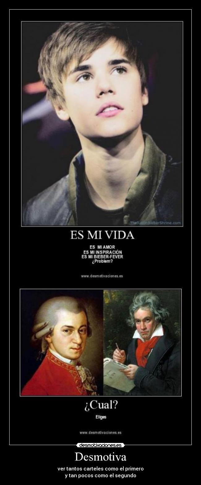 Desmotiva - ver tantos carteles como el primero
y tan pocos como el segundo