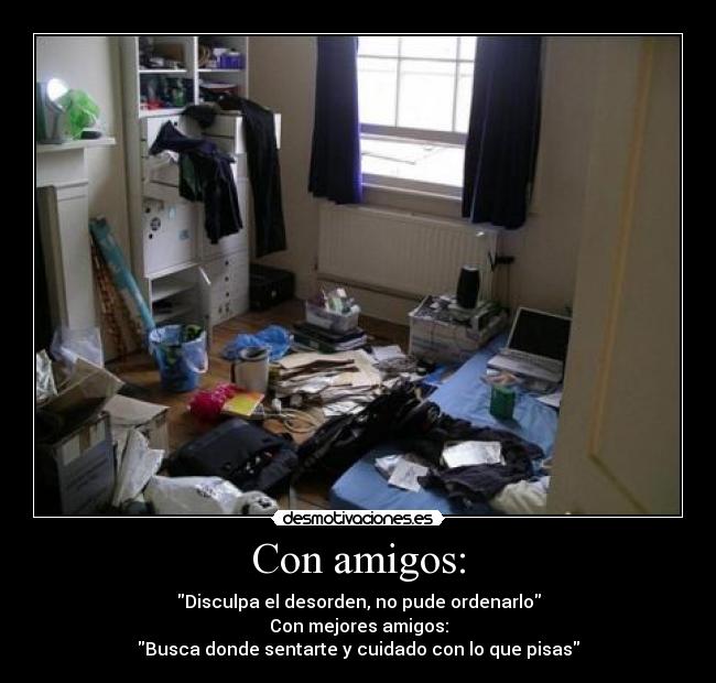 Con amigos: - 