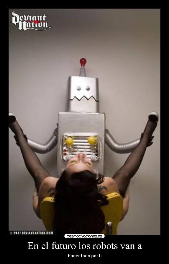 carteles robots desmotivaciones