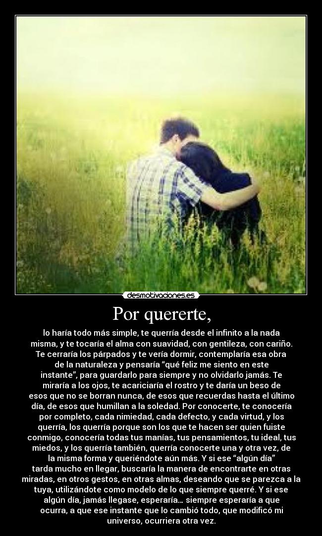 Por quererte, - 
