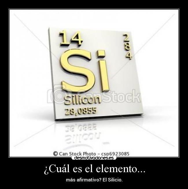 ¿Cuál es el elemento... - 