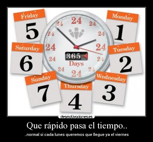 Que rápido pasa el tiempo.. - 