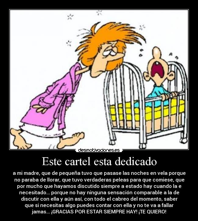 Este cartel esta dedicado - 