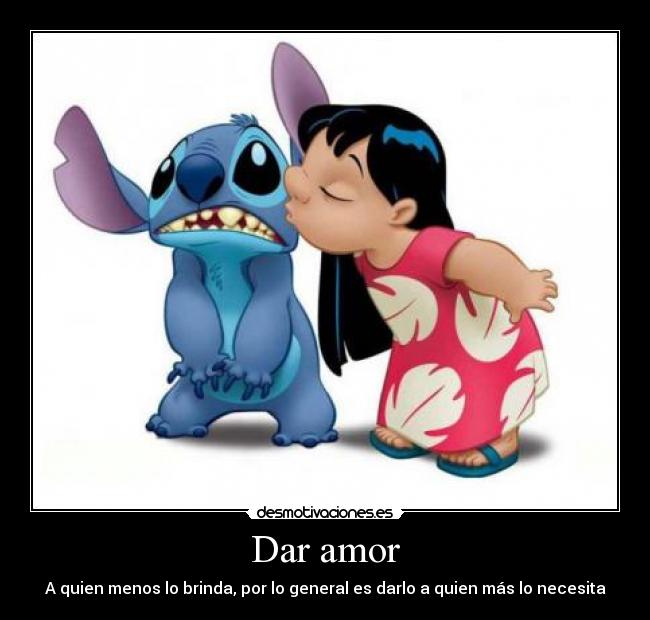 Dar amor -