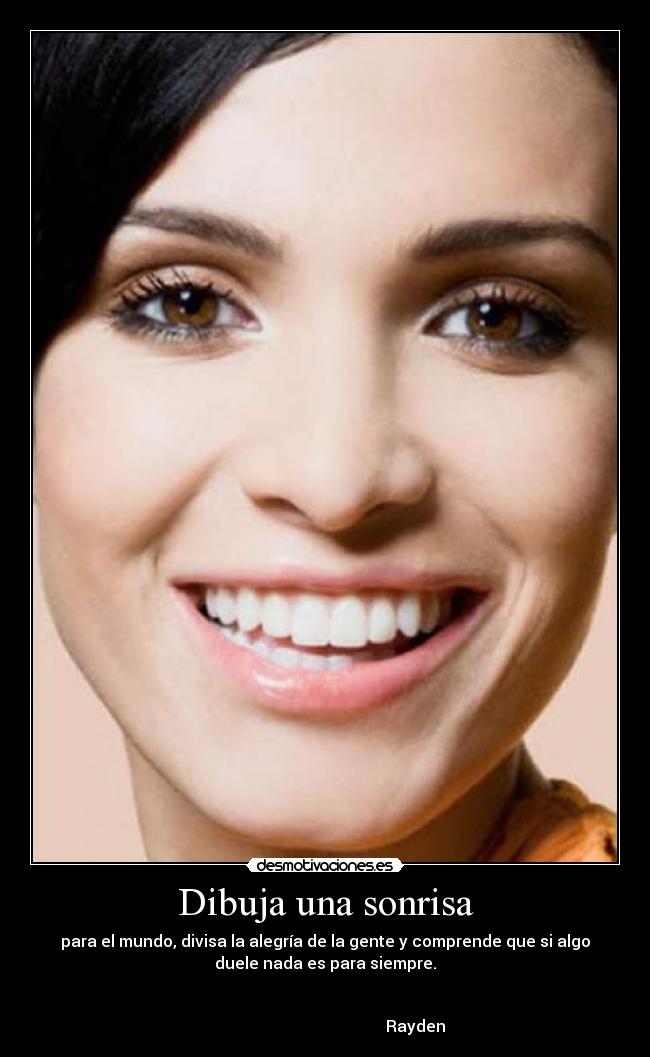 Dibuja una sonrisa -