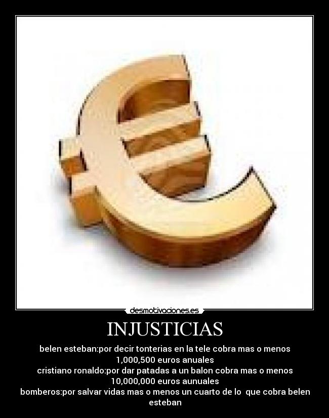 INJUSTICIAS -
