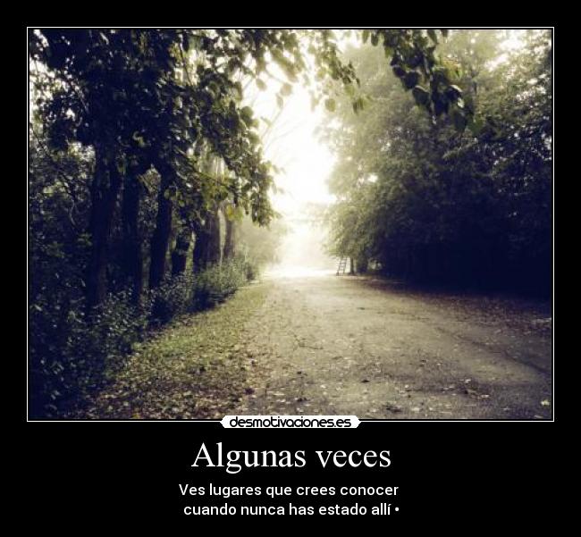 Algunas veces - 