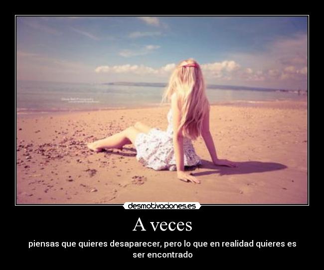 A veces -