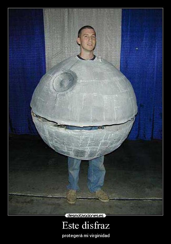 Este disfraz - protegerá mi virginidad