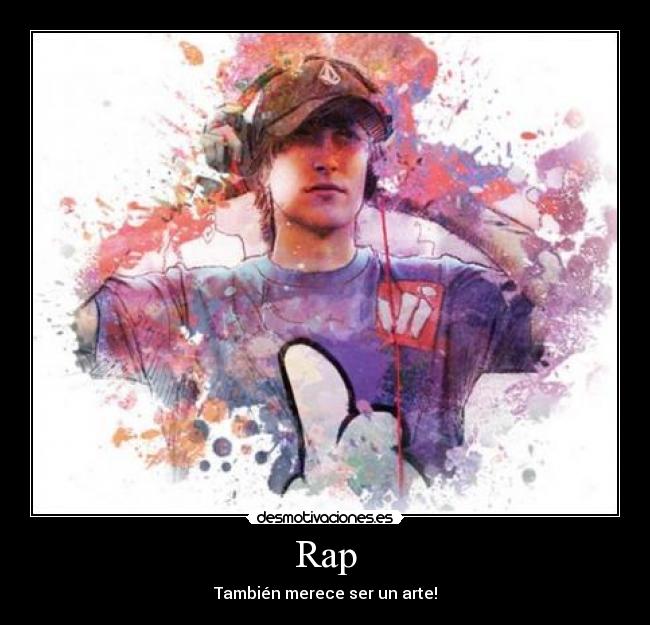 carteles rap desmotivaciones