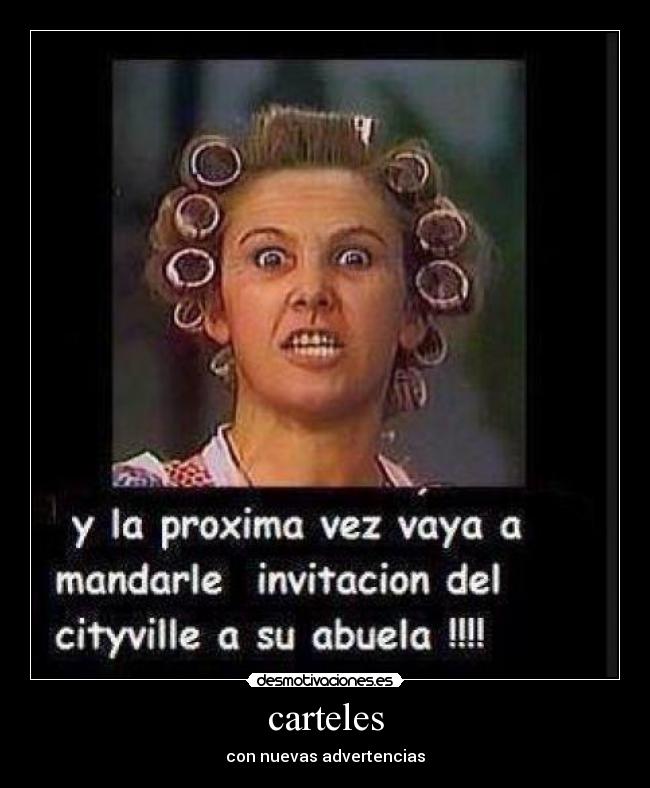 carteles - con nuevas advertencias