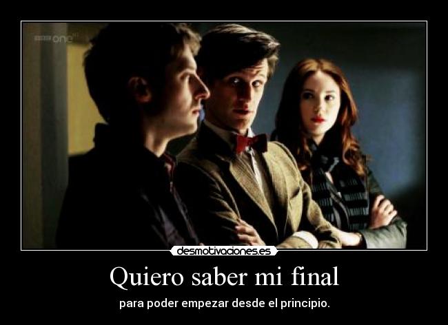 carteles clantimelord matt smith nino rory aceptas machaco sin venganza desmotivaciones