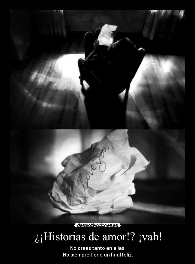 ¿¡Historias de amor!? ¡vah! - 